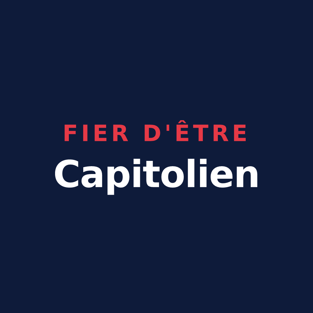T-shirt « Fier d'être Capitolien » — design pour Saint-Julien-Chapteuil