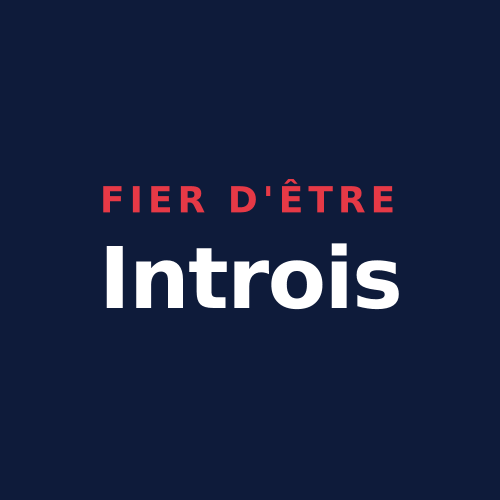 T-shirt « Fier d'être Introis » — design pour Saint-Julien-d'Intres