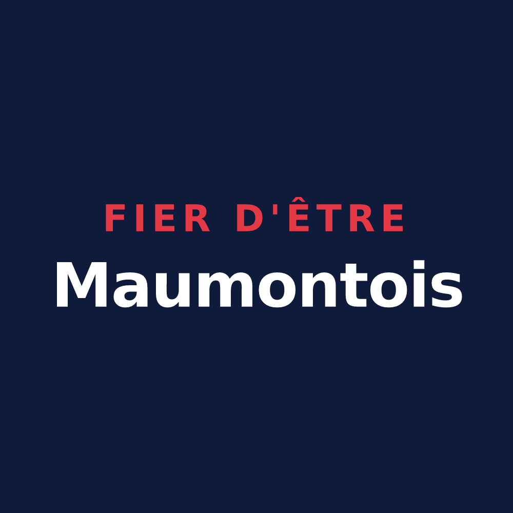 T-shirt « Fier d'être Maumontois » — design pour Saint-Julien-Maumont