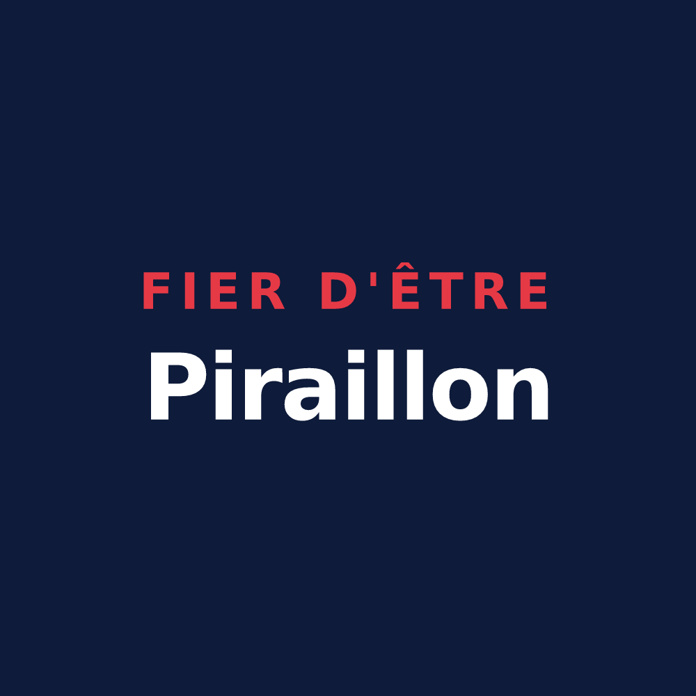 T-shirt « Fier d'être Piraillon » — design pour Saint-Julien-Molin-Molette