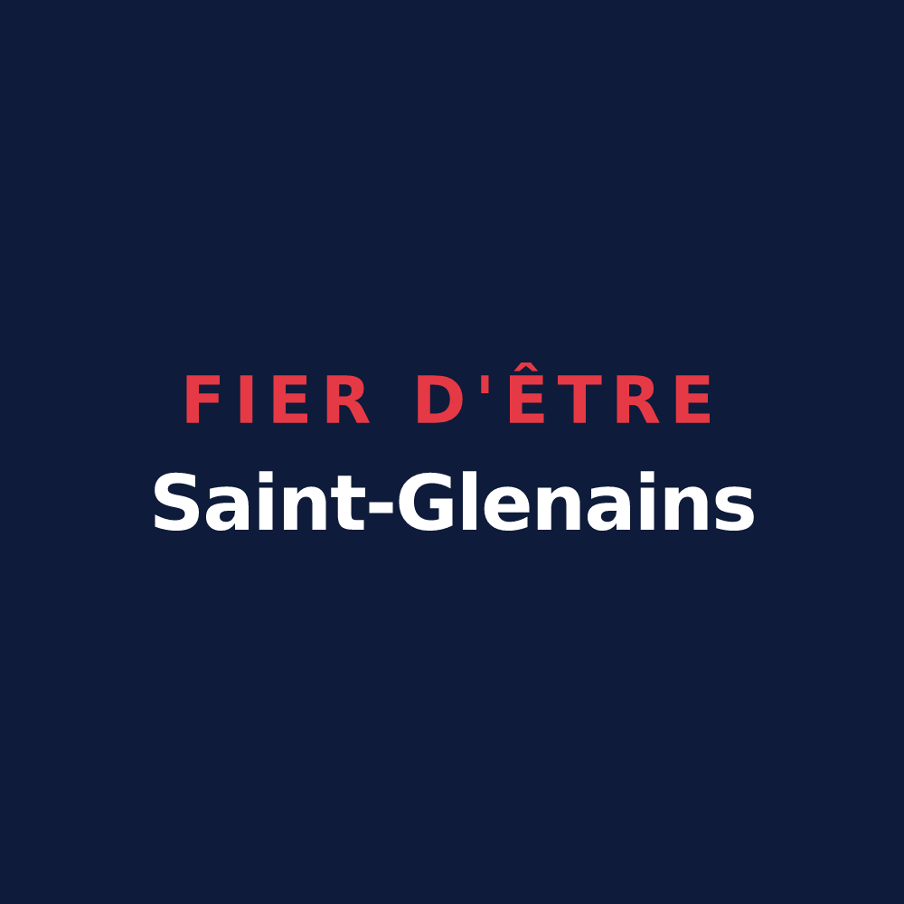 T-shirt « Fier d'être Saint-Glenains » — design pour Saint-Julien-Mont-Denis
