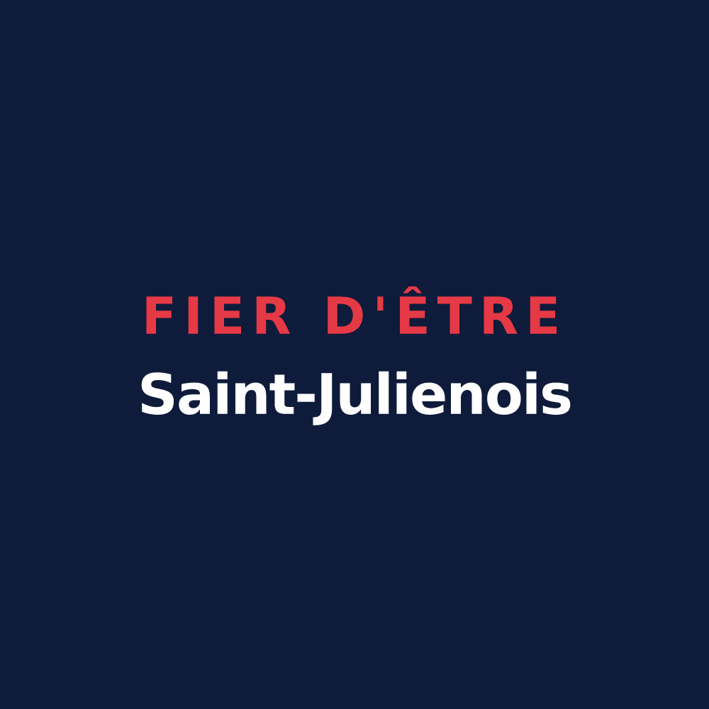 T-shirt « Fier d'être Saint-Julienois » — design pour Saint-Julien-sur-Garonne