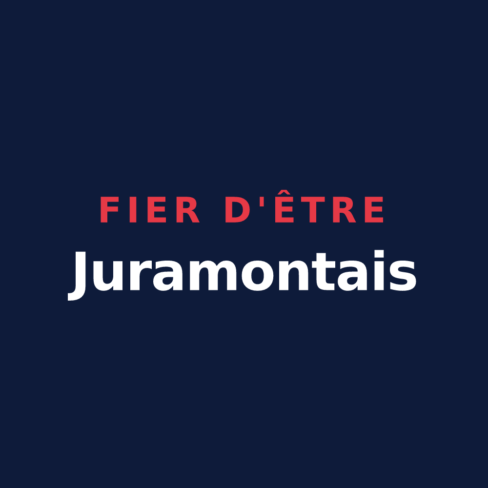 T-shirt « Fier d'être Juramontais » — design pour Saint-Jure