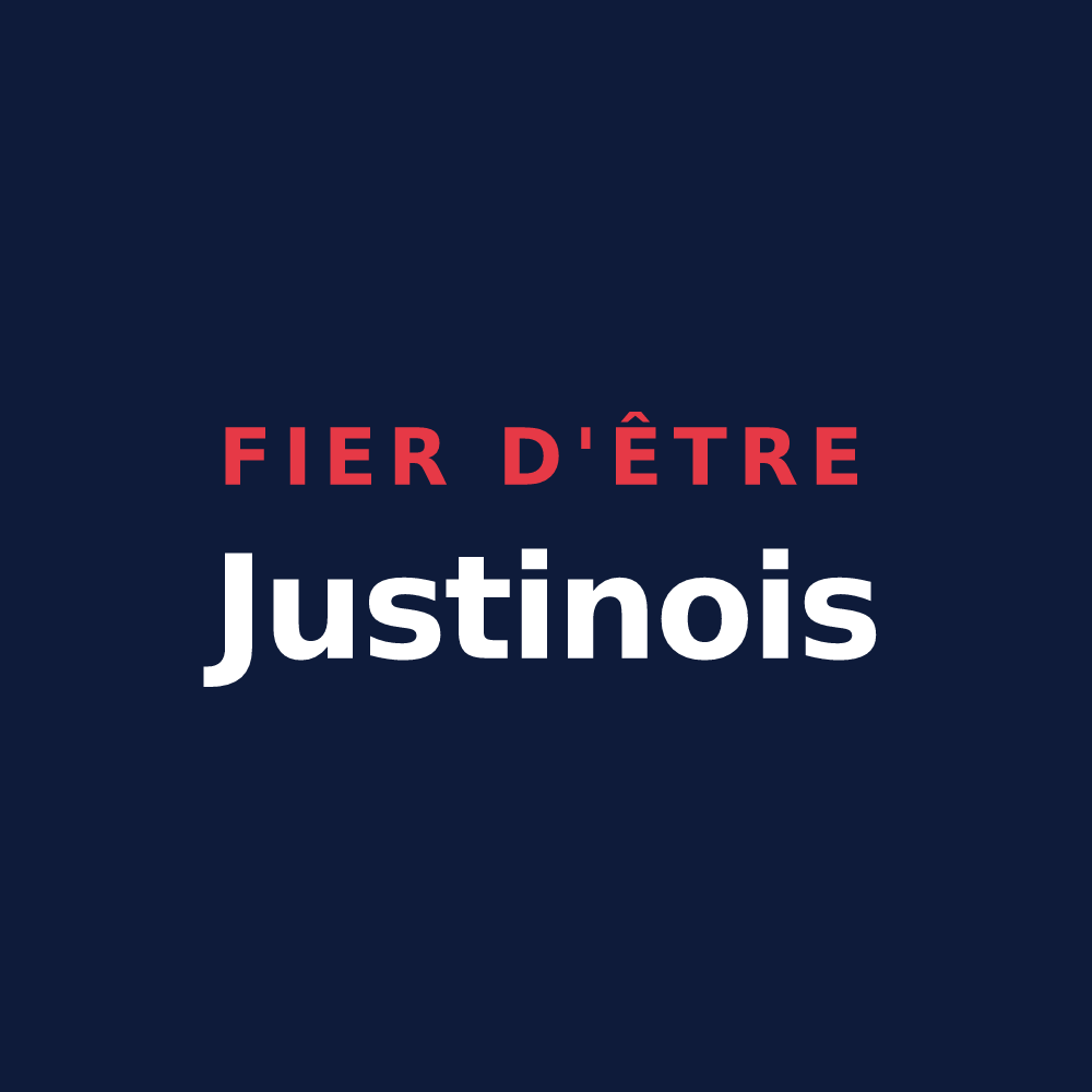 T-shirt « Fier d'être Justinois » — design pour Saint-Just