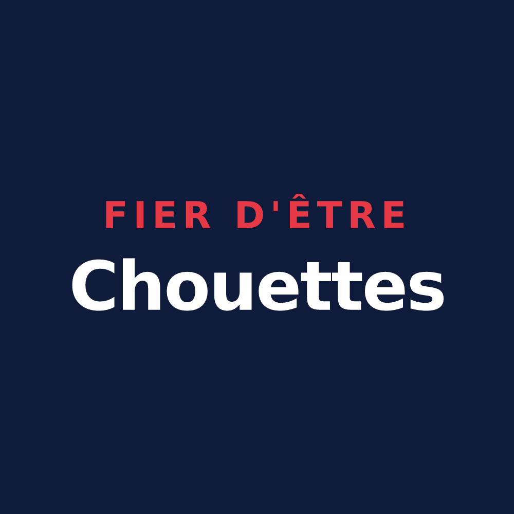 T-shirt « Fier d'être Chouettes » — design pour Saint-Just-d'Avray