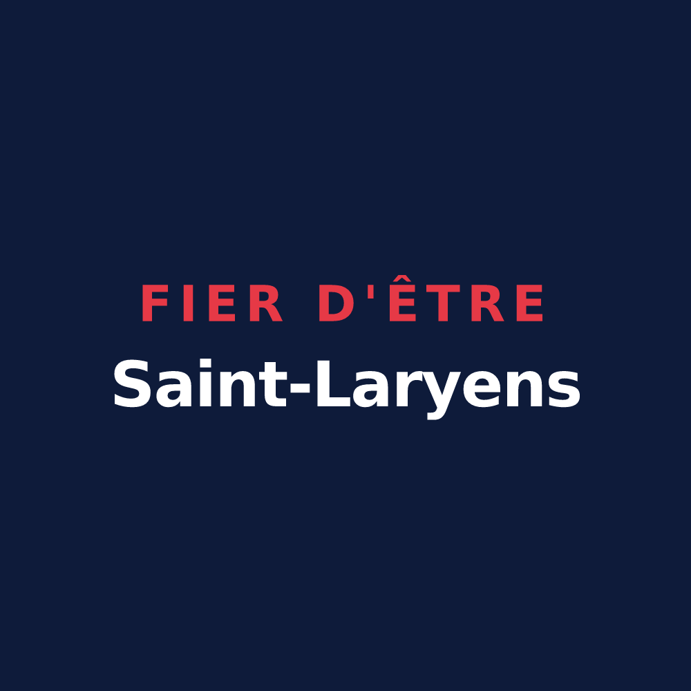T-shirt « Fier d'être Saint-Laryens » — design pour Saint-Lary-Boujean