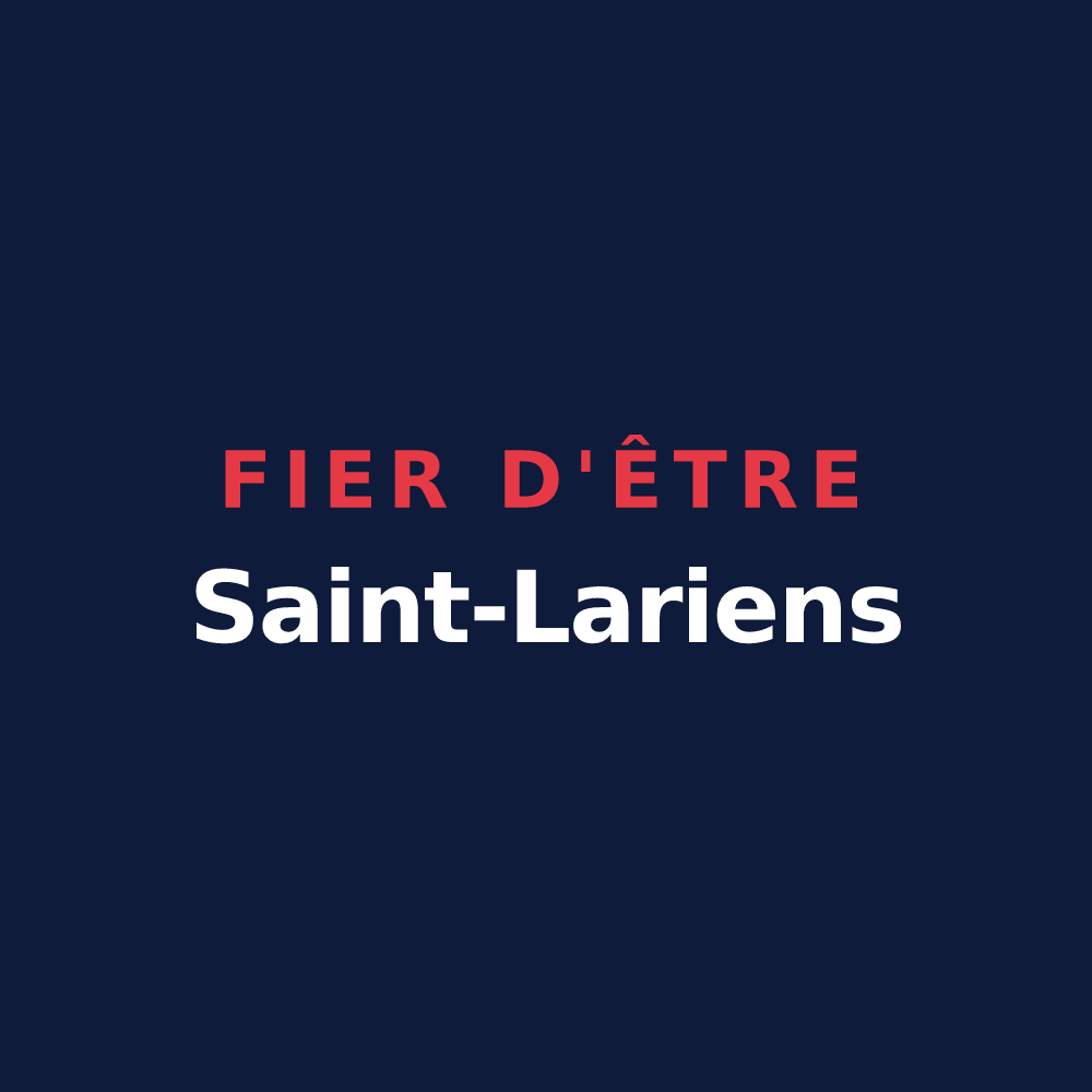 T-shirt « Fier d'être Saint-Lariens » — design pour Saint-Lary