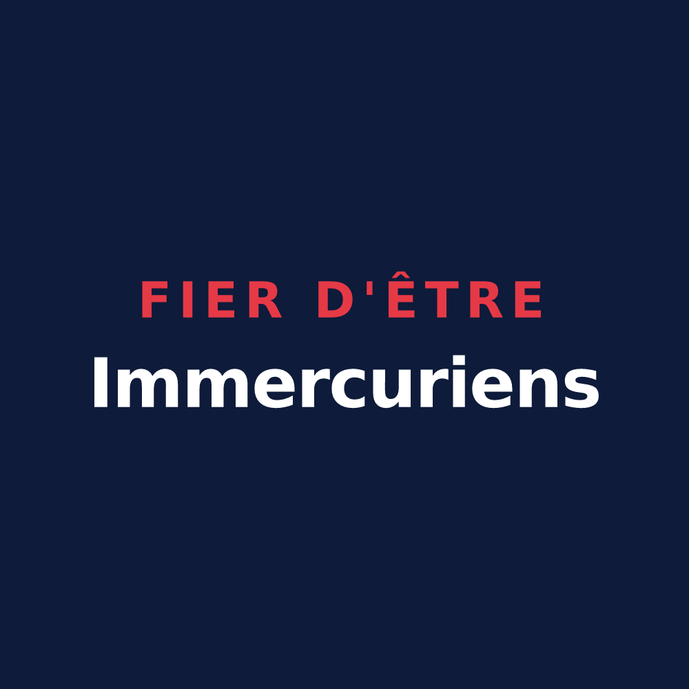 T-shirt « Fier d'être Immercuriens » — design pour Saint-Laurent-Blangy