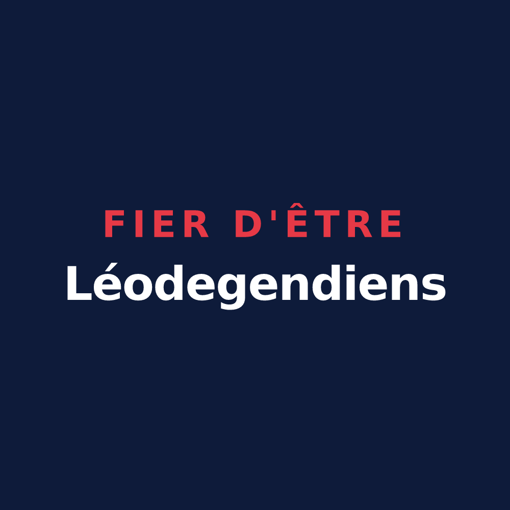T-shirt « Fier d'être Léodegendiens » — design pour Saint-Léger