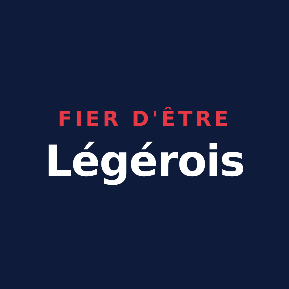 T-shirt « Fier d'être Légérois » — design pour Saint-Léger-de-Linières