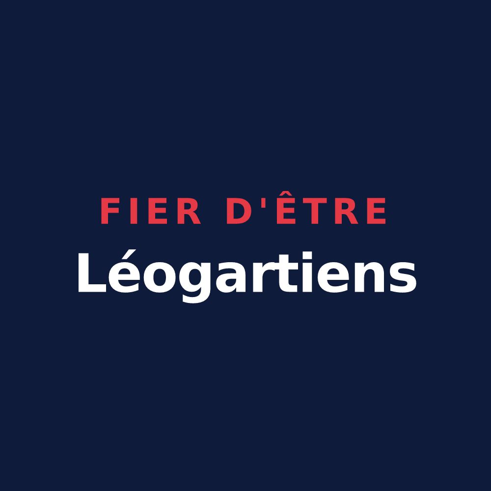 T-shirt « Fier d'être Léogartiens » — design pour Saint-Léger-des-Vignes