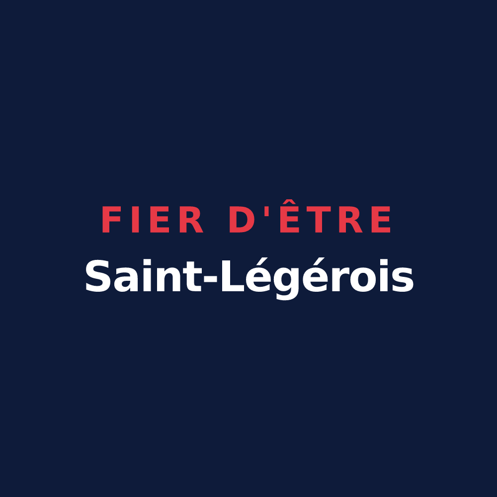 T-shirt « Fier d'être Saint-Légérois » — design pour Saint-Léger-du-Malzieu