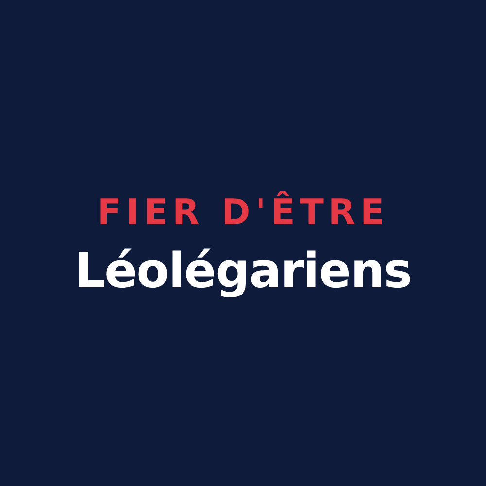 T-shirt « Fier d'être Léolégariens » — design pour Saint-Léger-lès-Domart