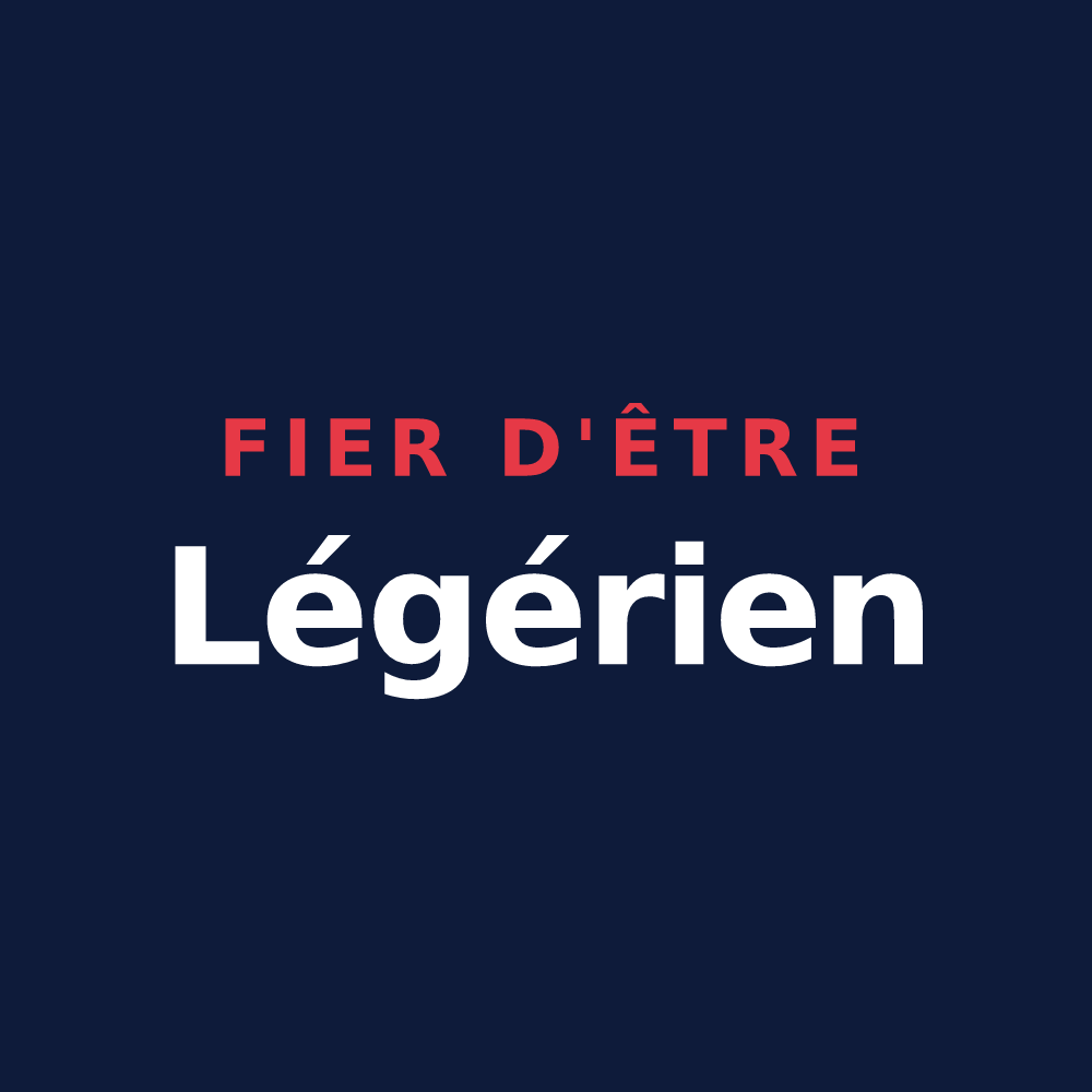 T-shirt « Fier d'être Légérien » — design pour Saint-Léger-les-Vignes