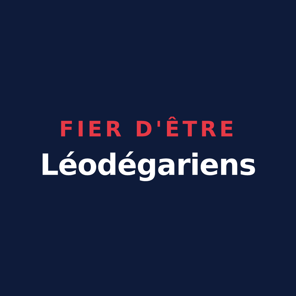 T-shirt « Fier d'être Léodégariens » — design pour Saint-Léger-sous-Beuvray