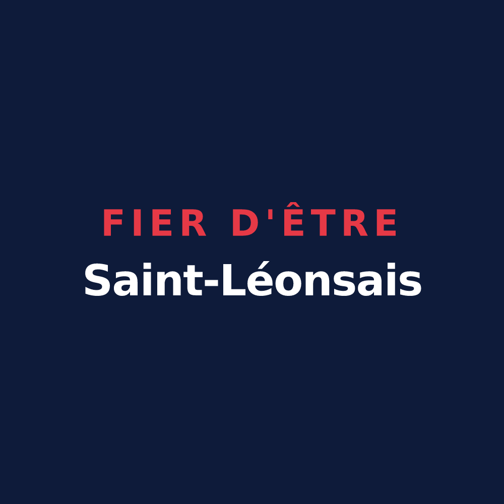T-shirt « Fier d'être Saint-Léonsais » — design pour Saint-Léons