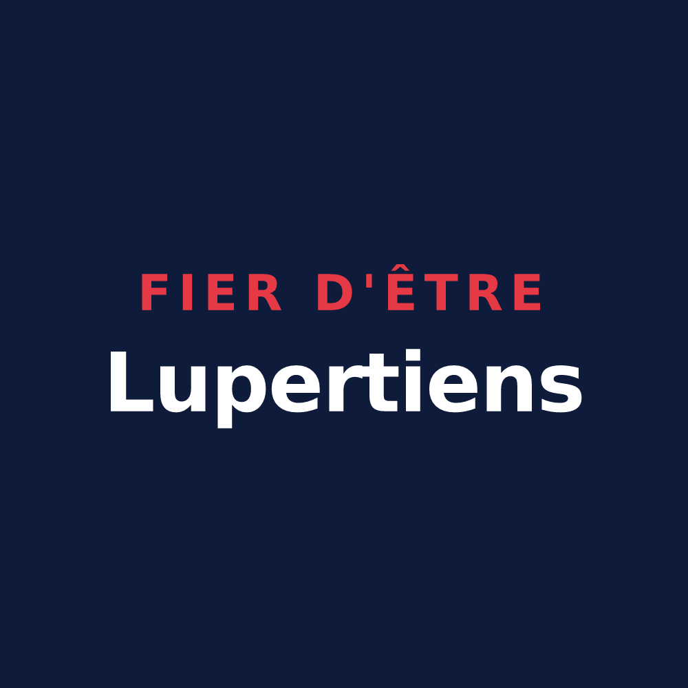 T-shirt « Fier d'être Lupertiens » — design pour Saint-Loubert