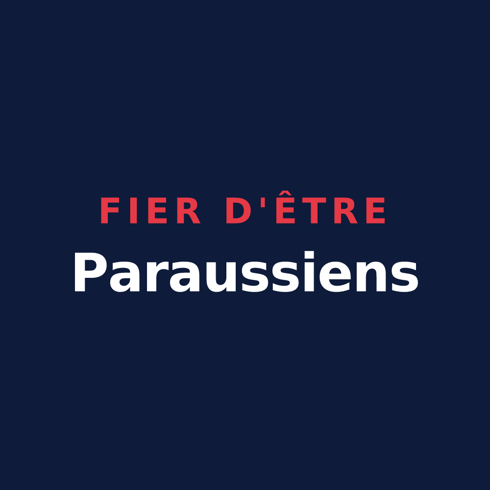 T-shirt « Fier d'être Paraussiens » — design pour Saint-Louis-et-Parahou