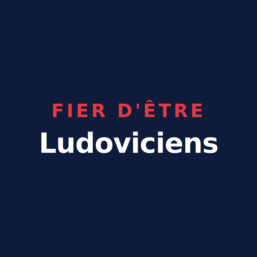 T-shirt « Fier d'être Ludoviciens » — design pour Saint-Louis-lès-Bitche