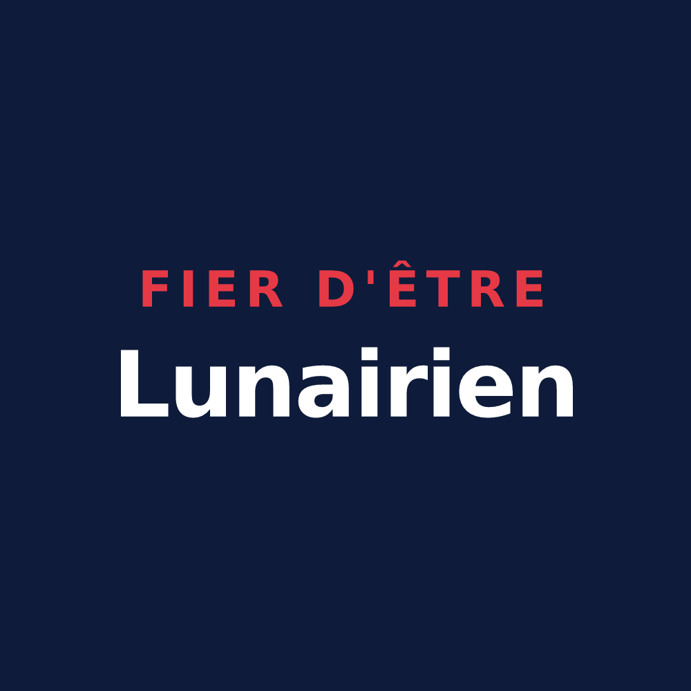 T-shirt « Fier d'être Lunairien » — design pour Saint-Lunaire
