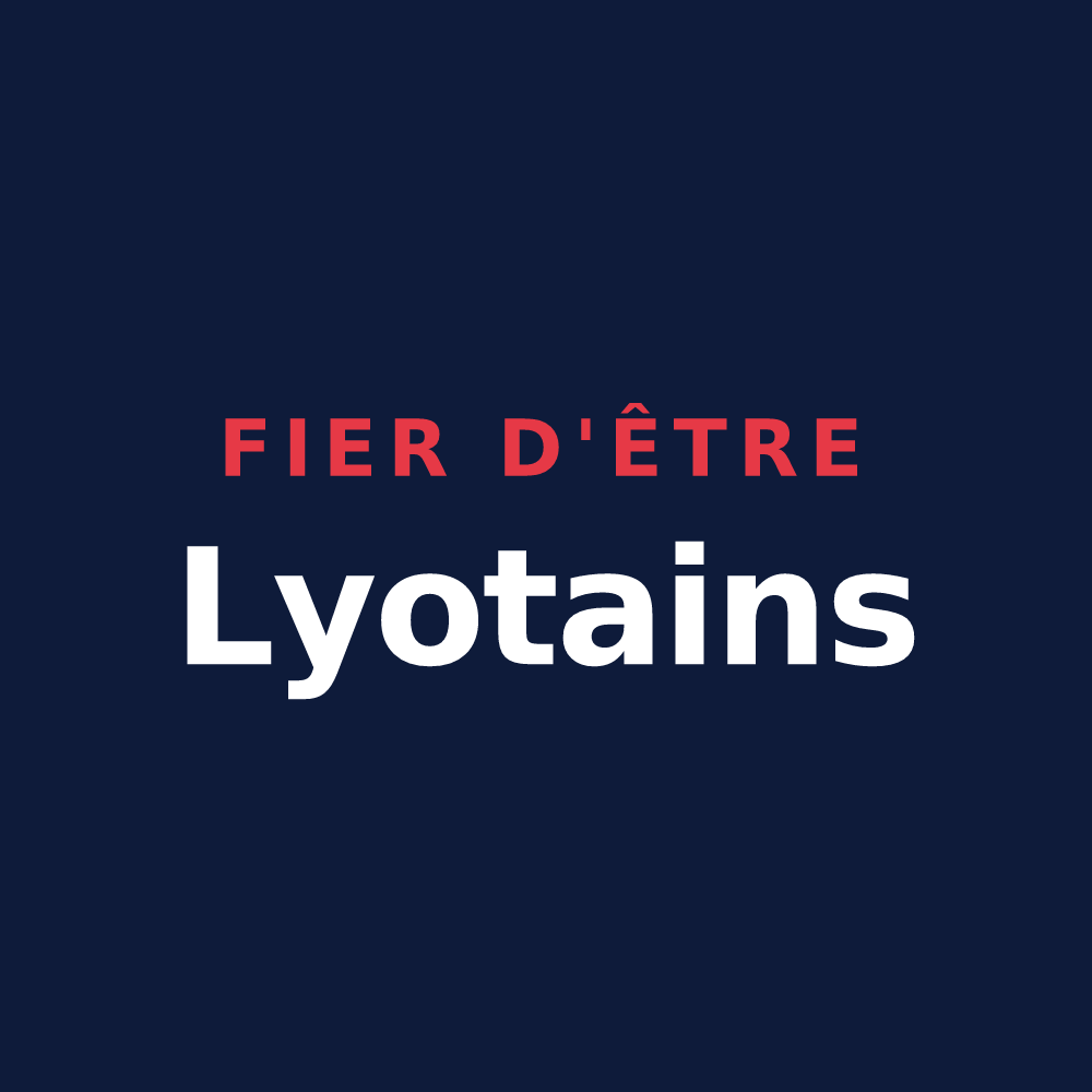 T-shirt « Fier d'être Lyotains » — design pour Saint-Lyé