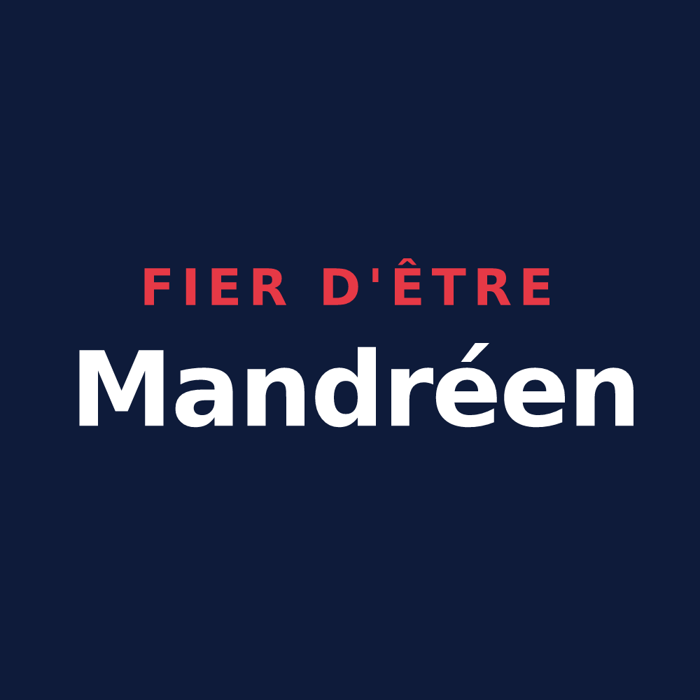 T-shirt « Fier d'être Mandréen » — design pour Saint-Mandrier-sur-Mer