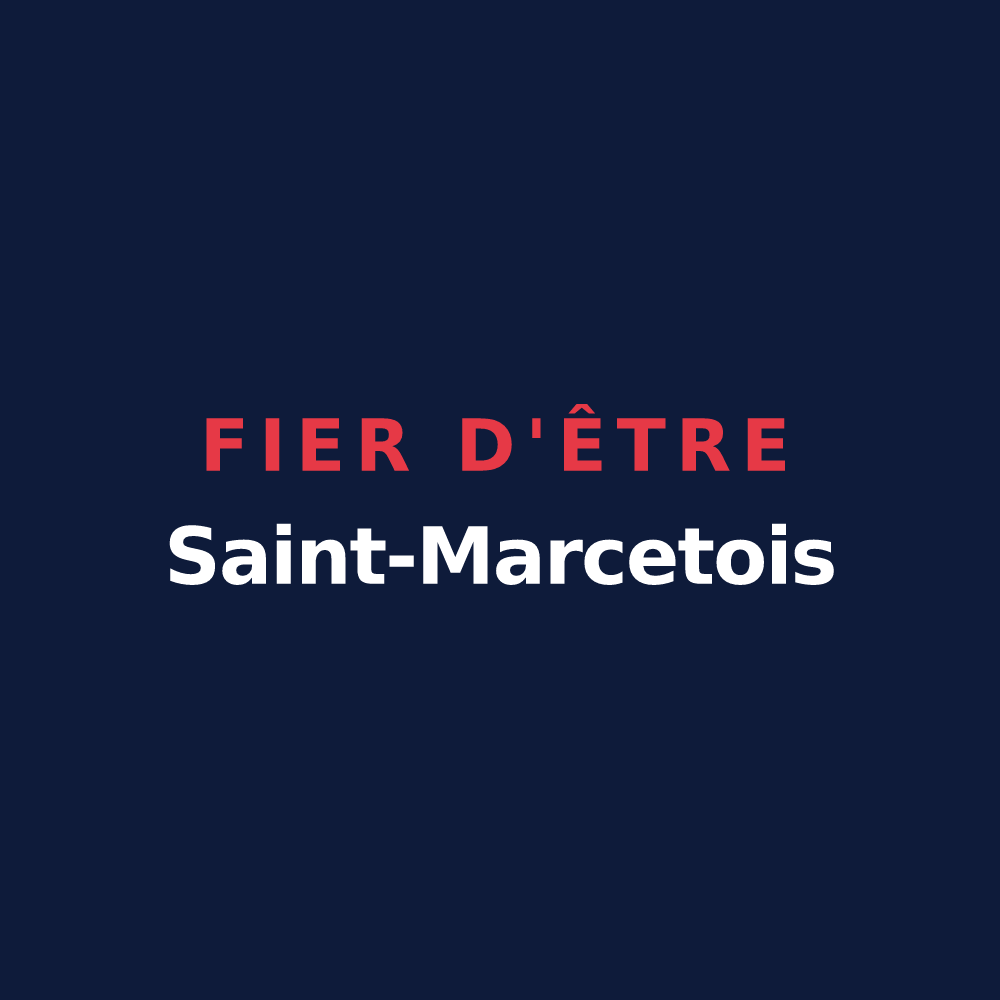 T-shirt « Fier d'être Saint-Marcetois » — design pour Saint-Marcet