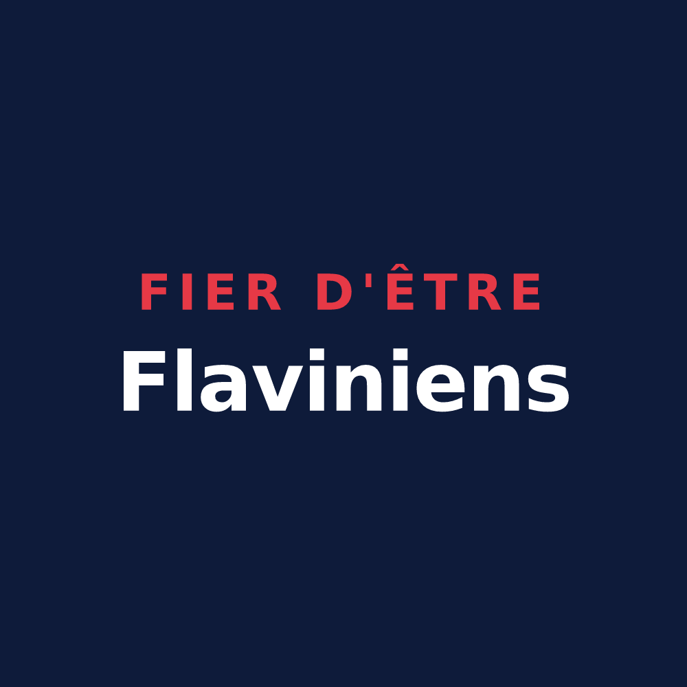 T-shirt « Fier d'être Flaviniens » — design pour Saint-Mards-de-Fresne