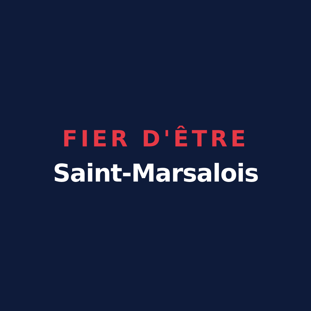 T-shirt « Fier d'être Saint-Marsalois » — design pour Saint-Marsal