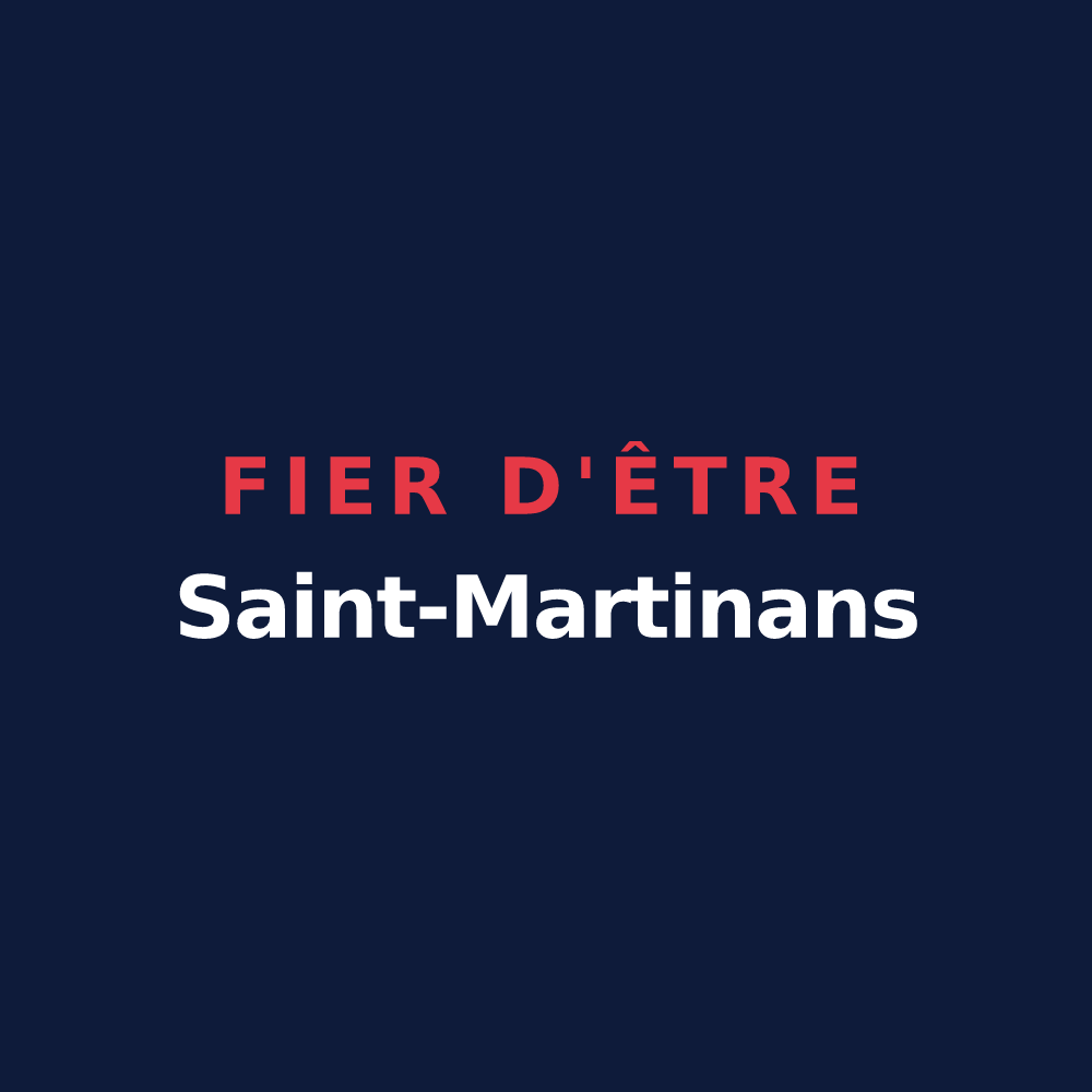 T-shirt « Fier d'être Saint-Martinans » — design pour Saint-Martin-de-Bavel