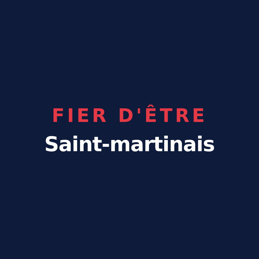 T-shirt « Fier d'être Saint-martinais » — design pour Saint-Martin-de-Goyne