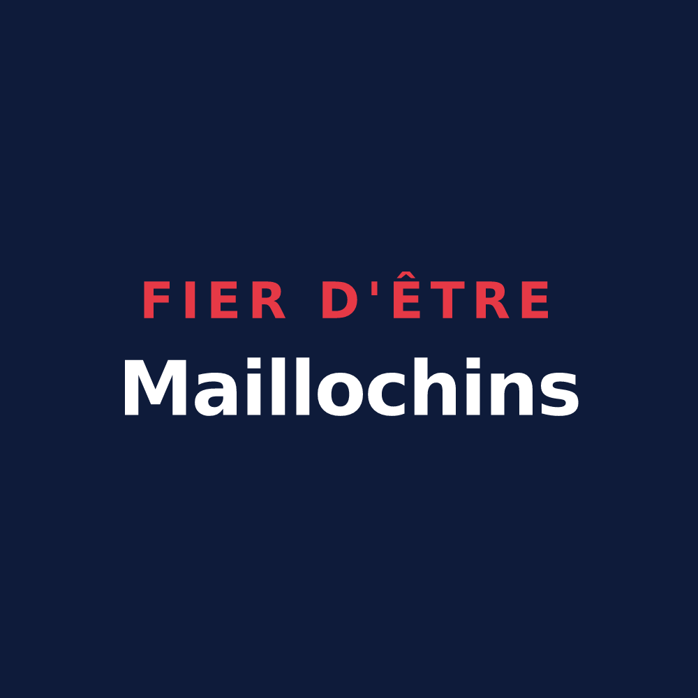 T-shirt « Fier d'être Maillochins » — design pour Saint-Martin-de-Mailloc
