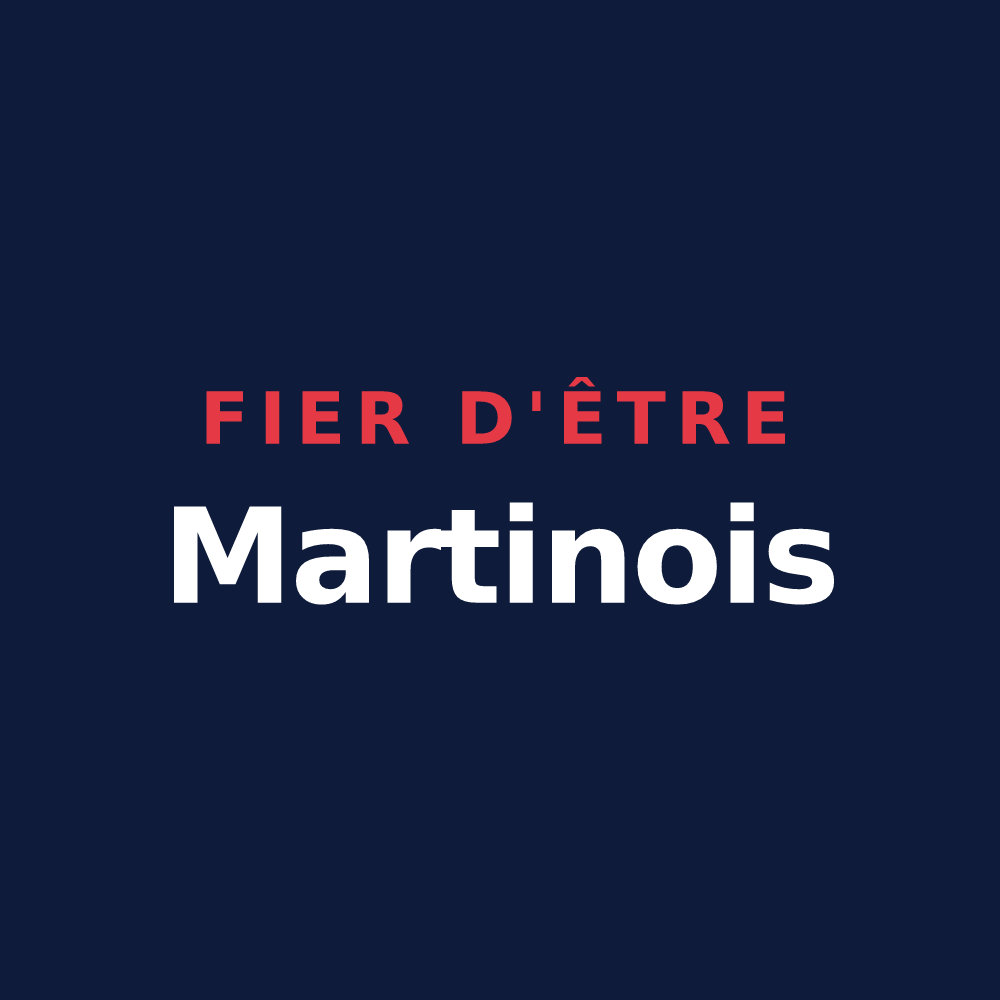 T-shirt « Fier d'être Martinois » — design pour Saint-Martin-des-Champs