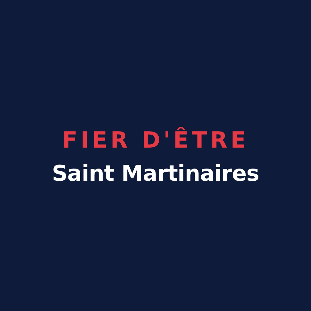 T-shirt « Fier d'être Saint Martinaires » — design pour Saint-Martin-la-Plaine