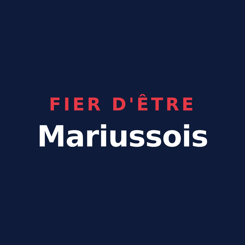 T-shirt « Fier d'être Mariussois » — design pour Saint-Mary