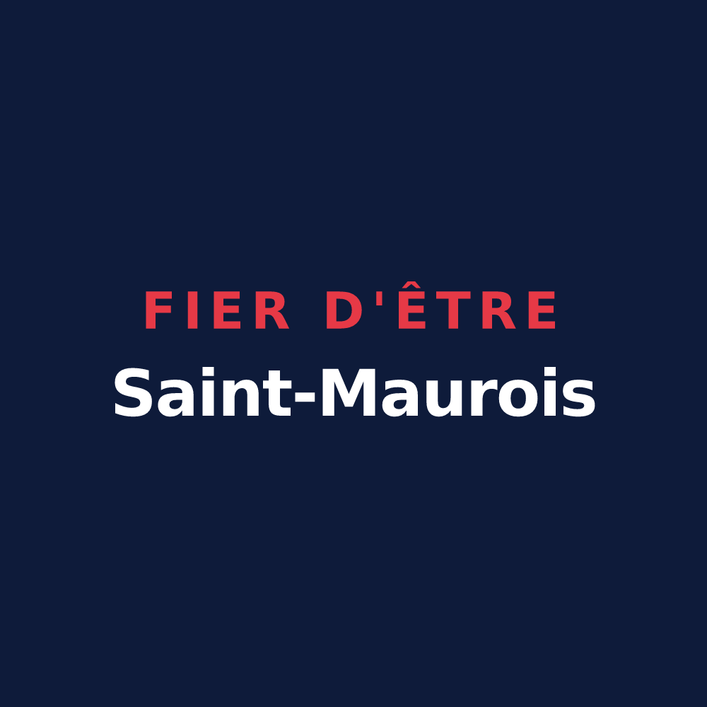 T-shirt « Fier d'être Saint-Maurois » — design pour Saint-Maur