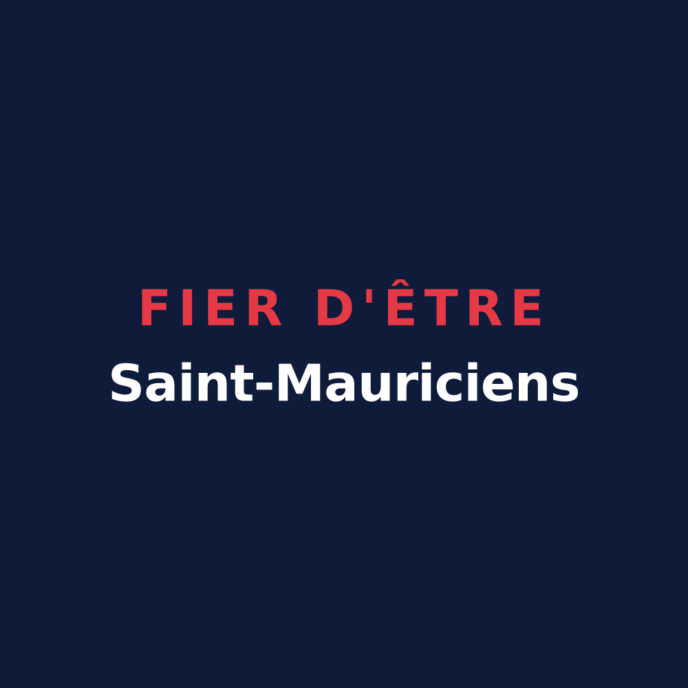 T-shirt « Fier d'être Saint-Mauriciens » — design pour Saint-Maurice-la-Clouère