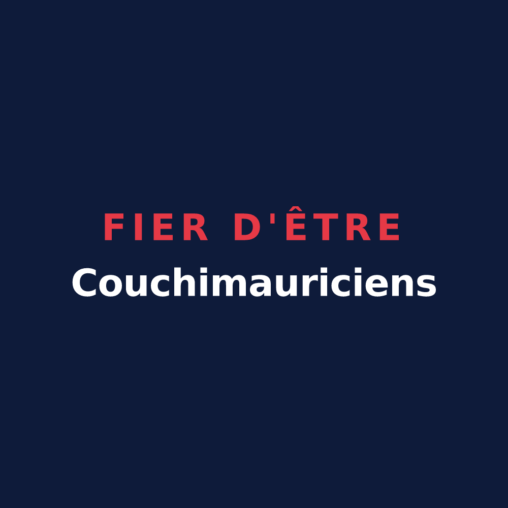 T-shirt « Fier d'être Couchimauriciens » — design pour Saint-Maurice-lès-Couches