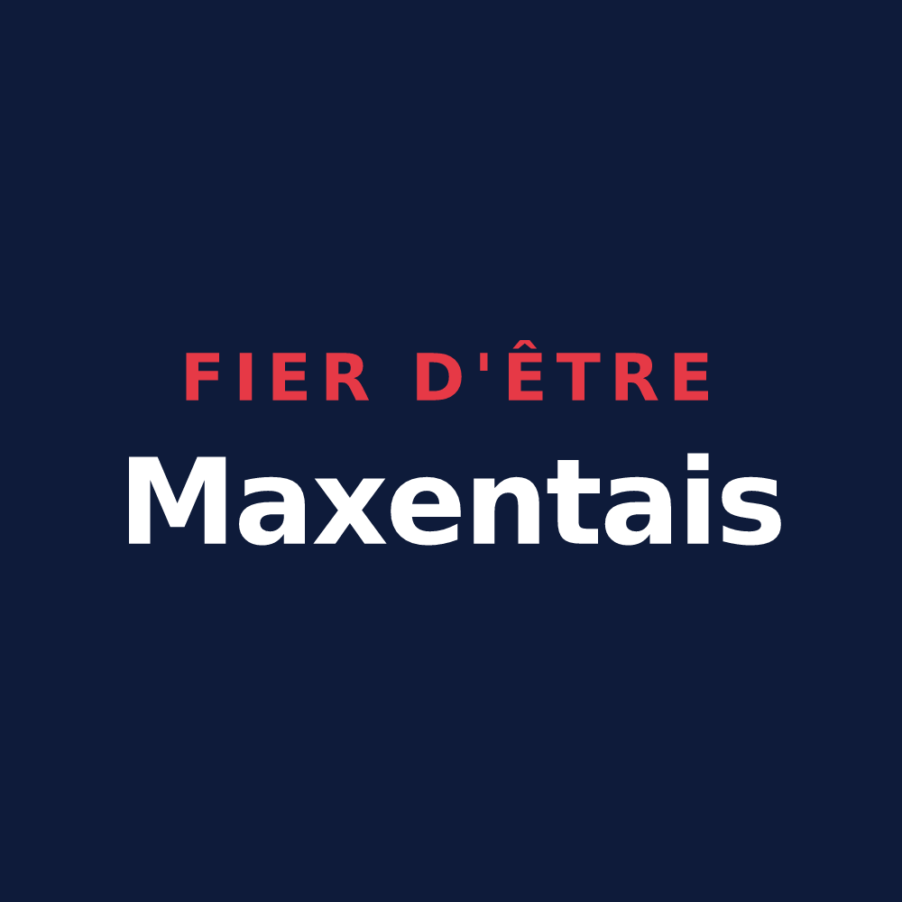 T-shirt « Fier d'être Maxentais » — design pour Saint-Maxent
