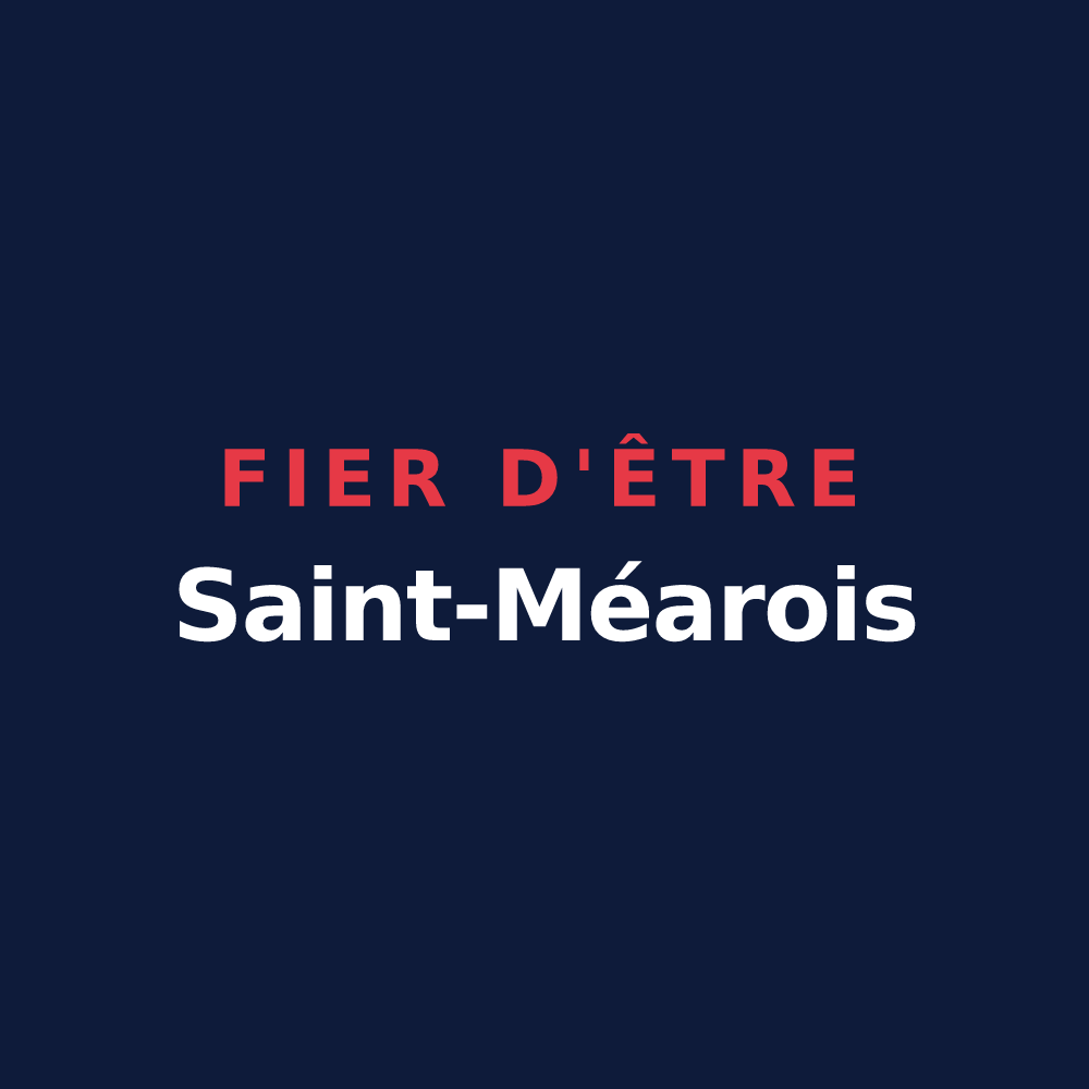 T-shirt « Fier d'être Saint-Méarois » — design pour Saint-Méard-de-Gurçon