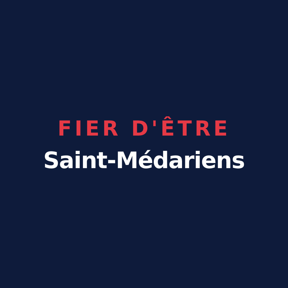 T-shirt « Fier d'être Saint-Médariens » — design pour Saint-Médard