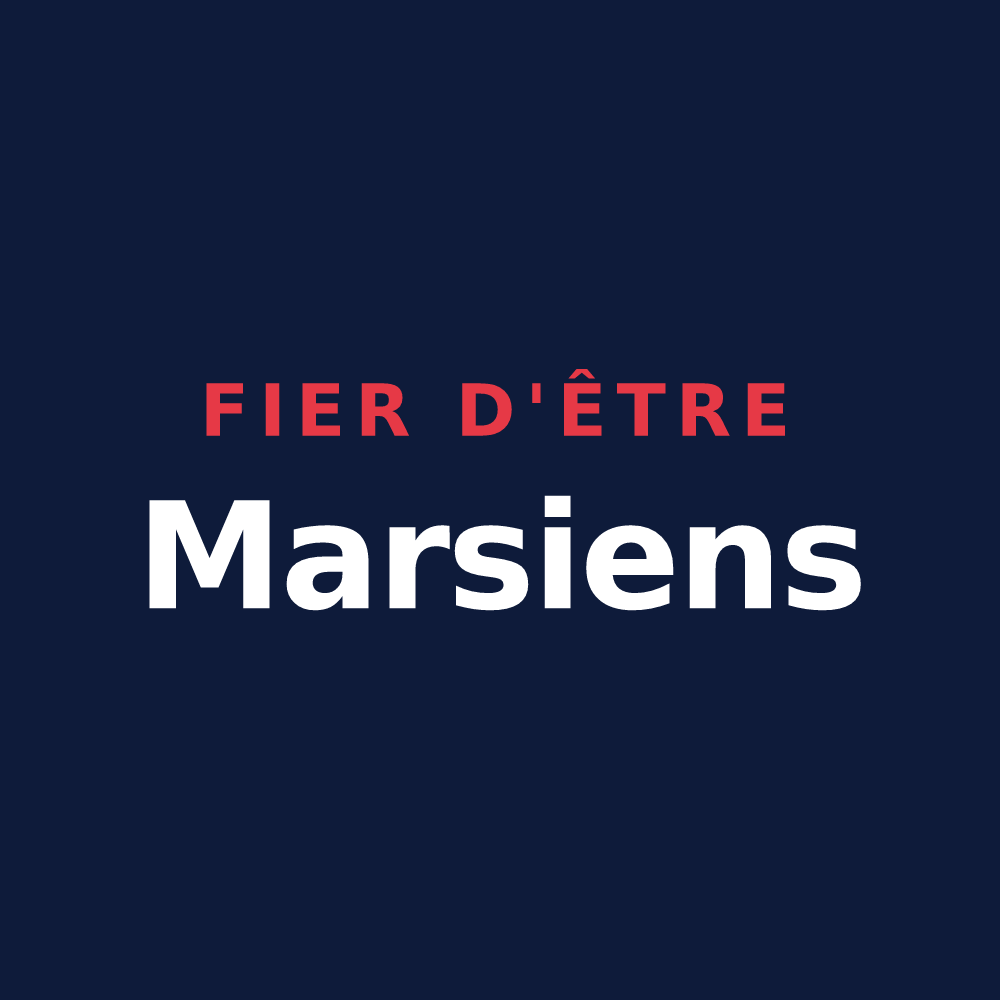 T-shirt « Fier d'être Marsiens » — design pour Saint-Médard