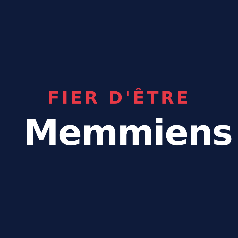 T-shirt « Fier d'être Memmiens » — design pour Saint-Menge