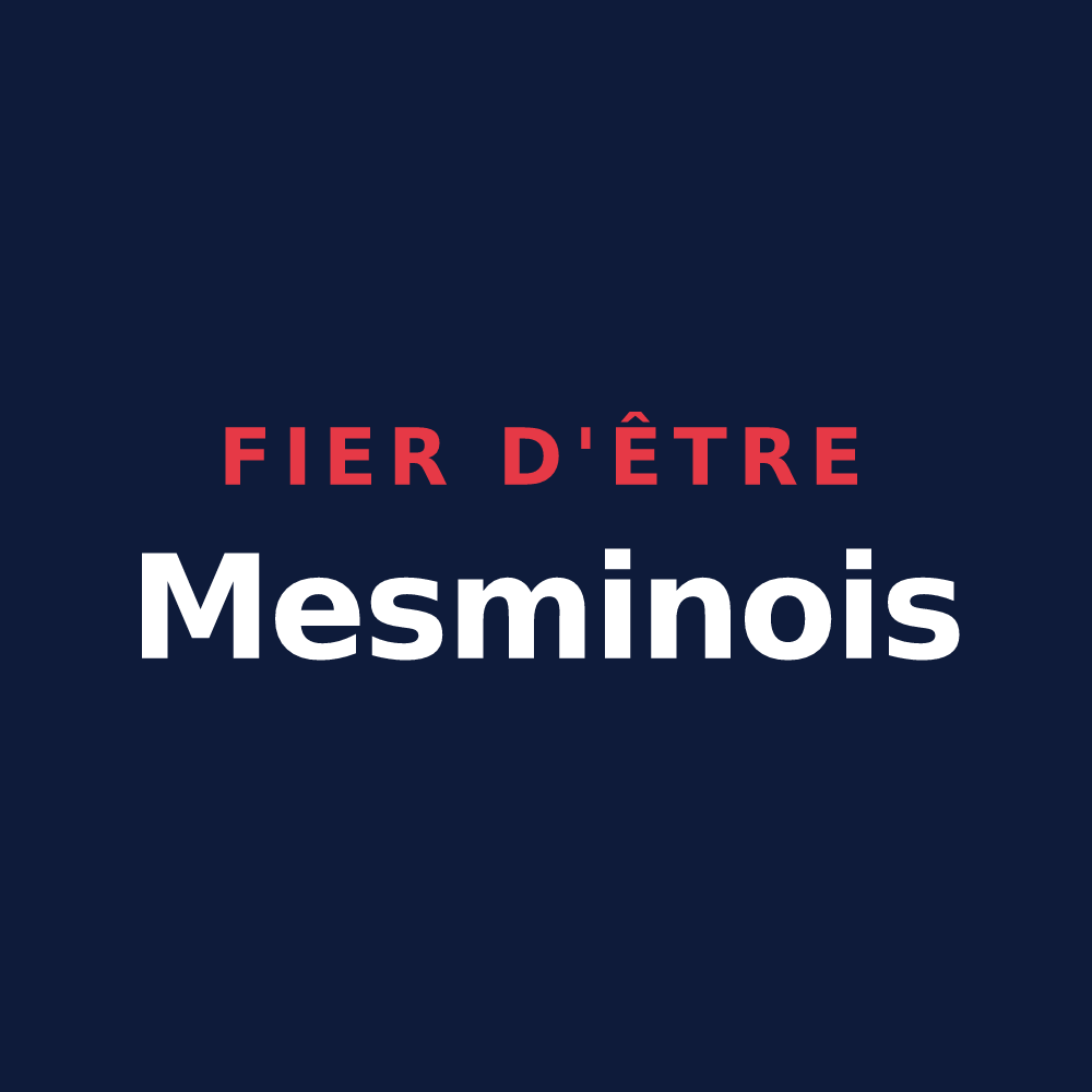 T-shirt « Fier d'être Mesminois » — design pour Saint-Mesmin