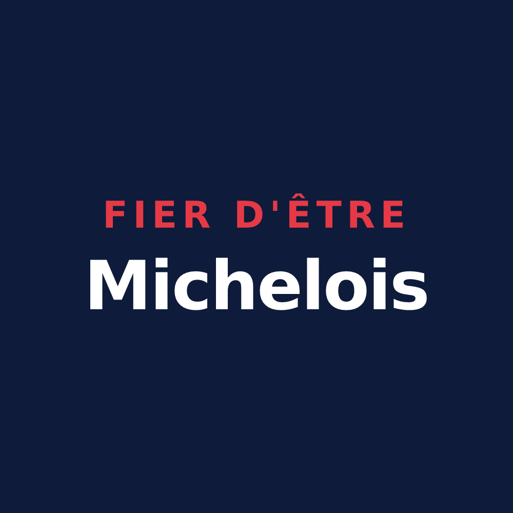 T-shirt « Fier d'être Michelois » — design pour Saint-Michel-Chef-Chef