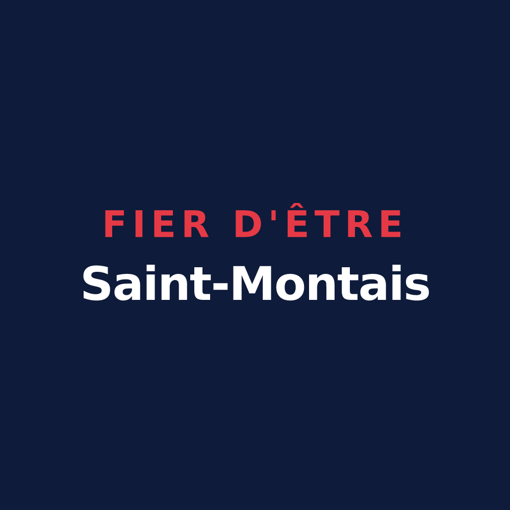 T-shirt « Fier d'être Saint-Montais » — design pour Saint-Mont