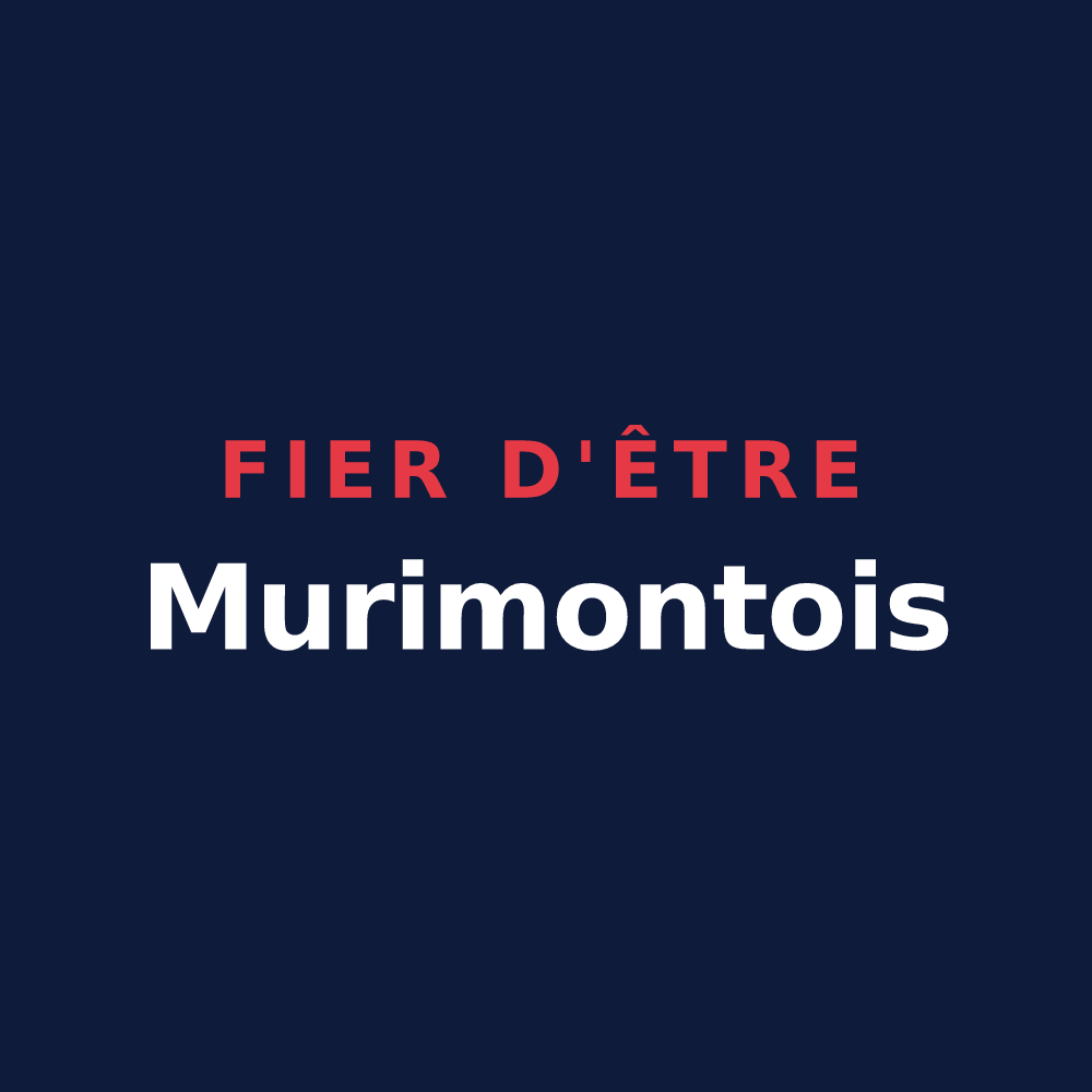 T-shirt « Fier d'être Murimontois » — design pour Saint-Mury-Monteymond