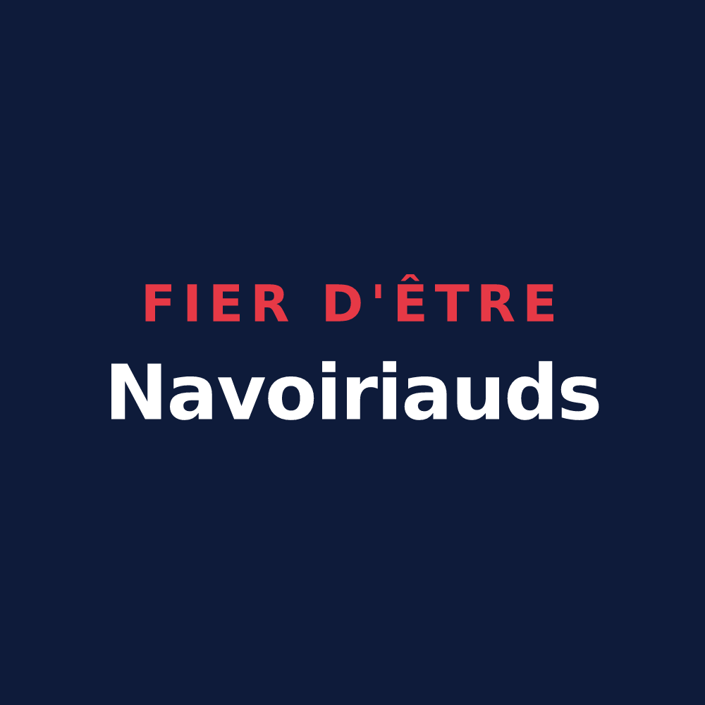 T-shirt « Fier d'être Navoiriauds » — design pour Saint-Nabord