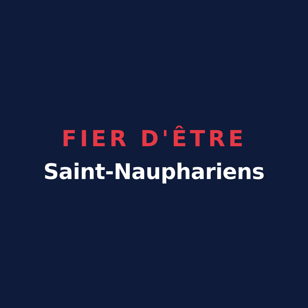 T-shirt « Fier d'être Saint-Nauphariens » — design pour Saint-Nauphary