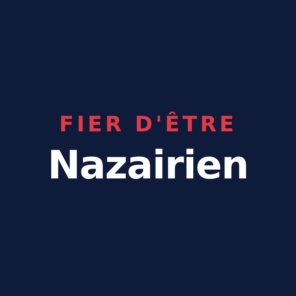 T-shirt « Fier d'être Nazairien » — design pour Saint-Nazaire